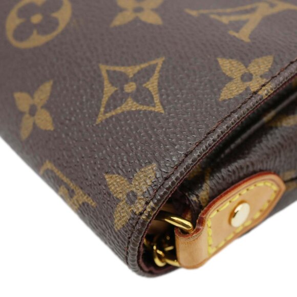 Louis Vuitton  Favorite PM Monogram Canvas Shoulder Bag Brown - Picture 10 of 16